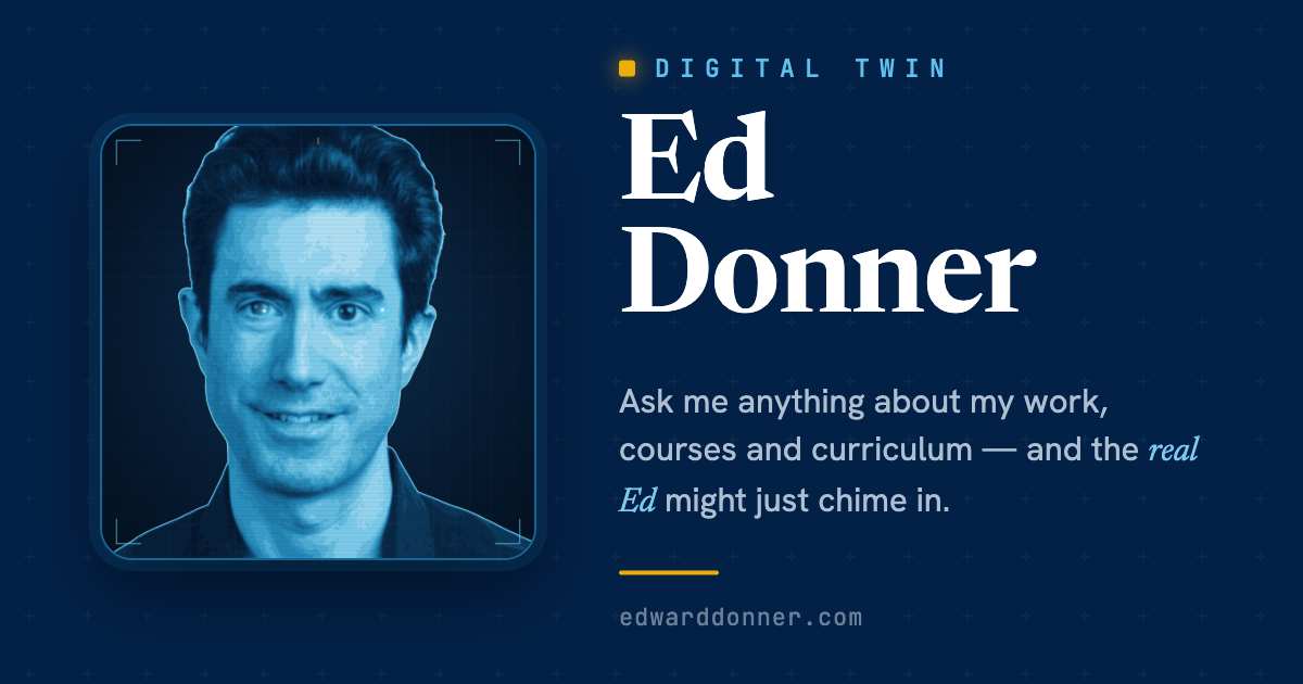 Ed Donner Digital Twin